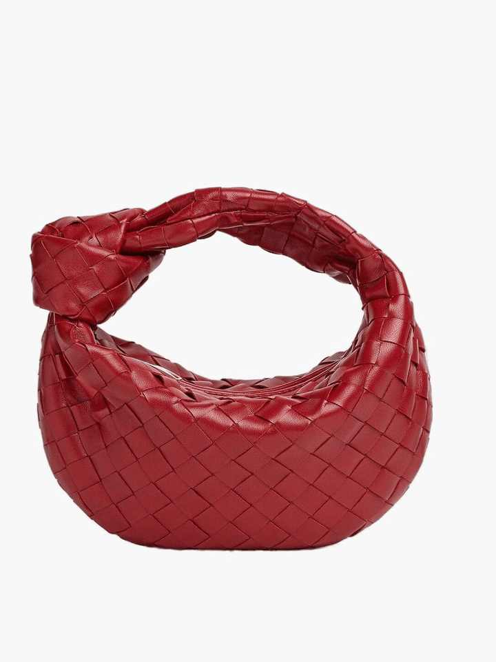 Sac mode femme, tressé, format mini, avec bandoulière, un accessoire polyvalent et stylé.