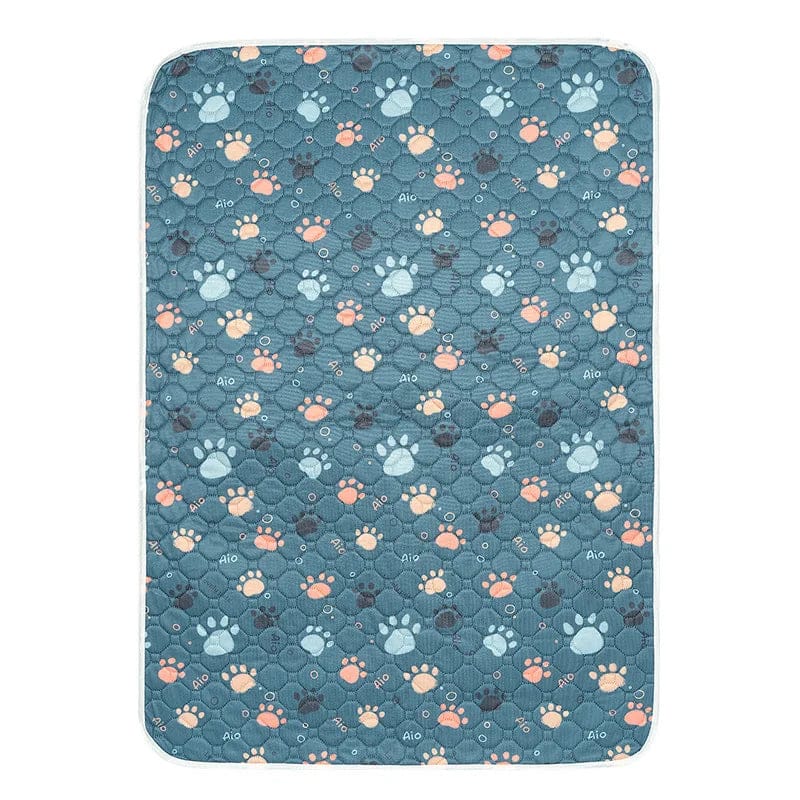 Tapis absorbant pour animaux, lavable et réutilisable, conçu pour une hygiène optimale des chiots.