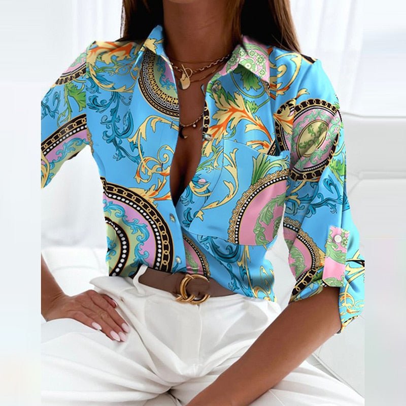 Blouse femme polyvalente, chic et confortable, parfaite pour une tenue décontractée moderne.
