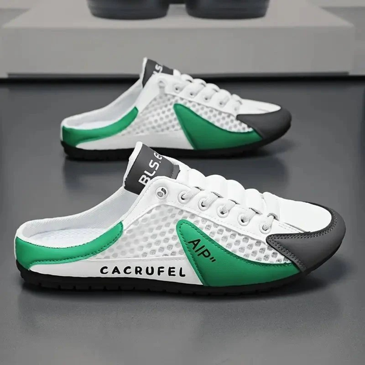 Chaussures homme Elias ajourées offrant un confort exceptionnel et un style moderne pour l'été.